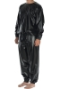 Artikelbild 2 des Artikels “Zweiteiliger PVC-Schlafanzug suprima 9612, Pyjama 009 schwarz (0,12 mm) | L (Hüftumfang 105 bis 112 cm)“