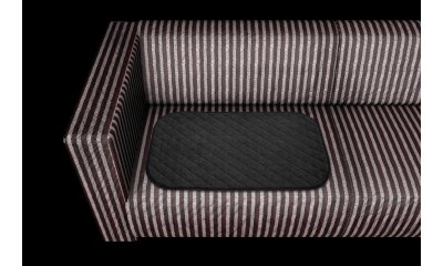 Anti-Rutsch-Sitzauflage suprima 3705, schwarz, 40 x 80 cm