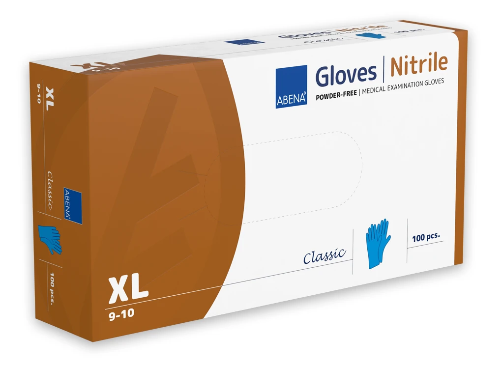 Artikelbild 1 des Artikels “Abena Classic Nitril Handschuhe puderfrei XL (Extra Large)“