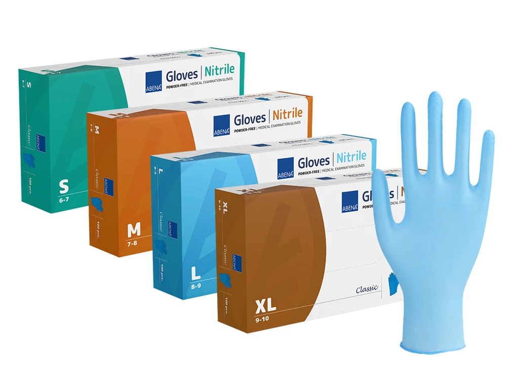 Artikelbild 1 des Artikels “Abena Classic Nitril Handschuhe puderfrei “