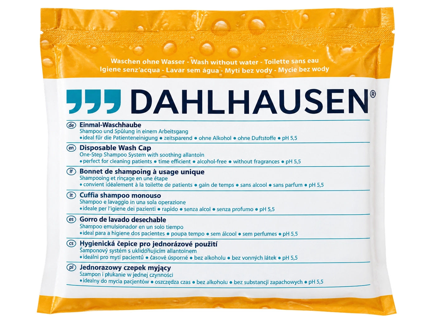 Artikelbild 1 des Artikels “Dahlhausen Waschhaube - Shampoo und Spülung, 1 Stück “