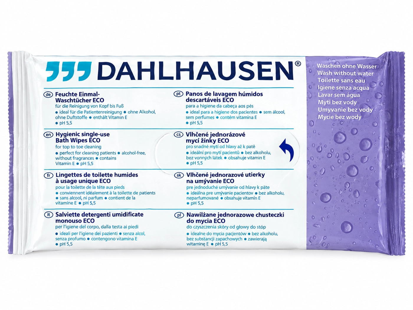 Artikelbild 1 des Artikels “Waschtücher ECO, für die Patientenreinigung, 8 Stück “