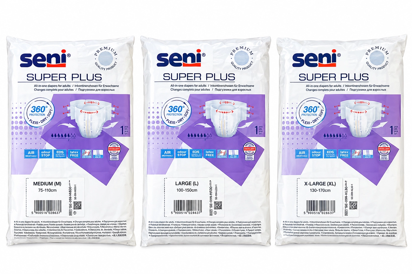 Artikelbild 1 des Artikels “Seni Super Plus Inkontinenzslips - Muster “