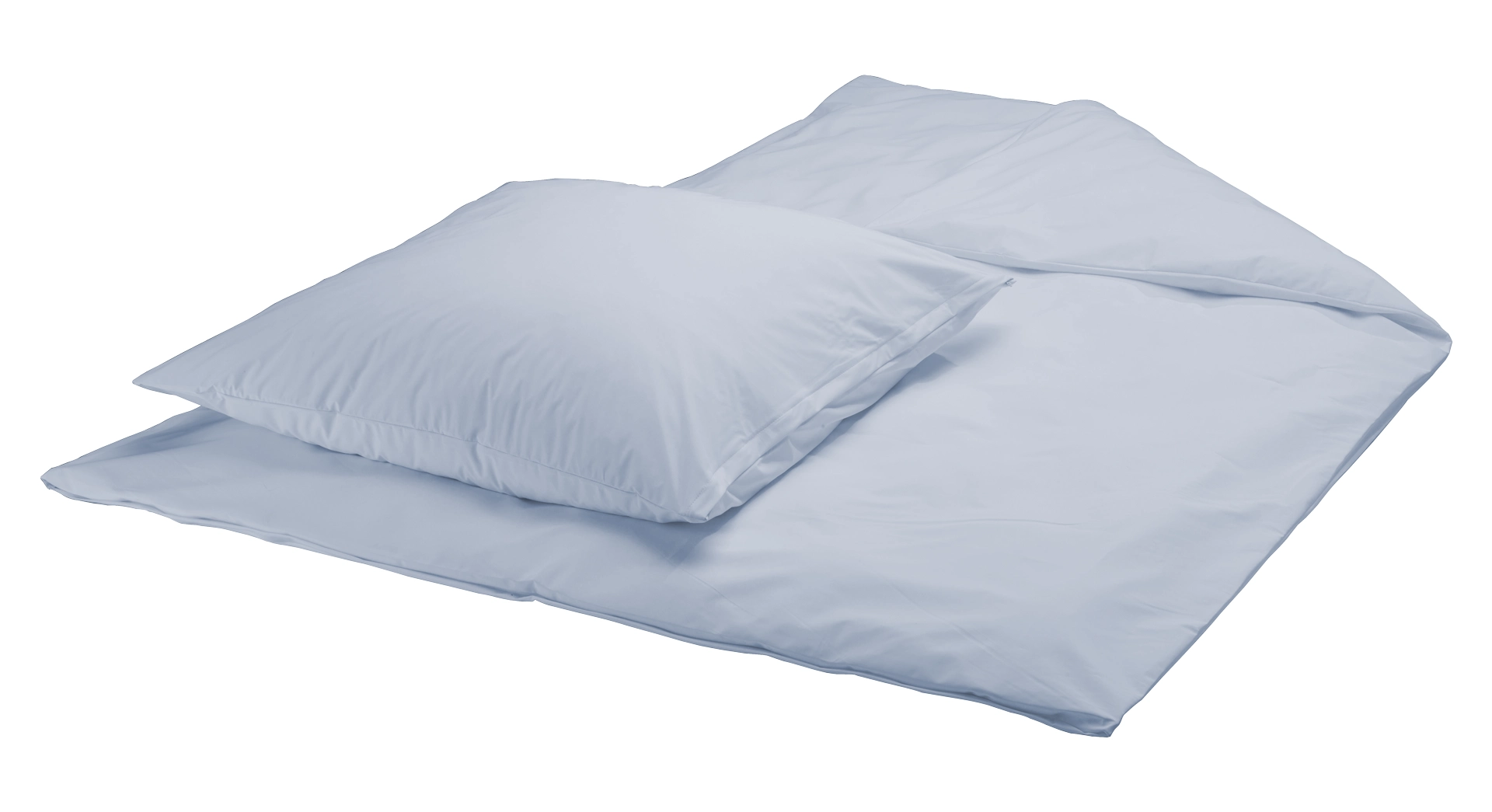 Artikelbild 1 des Artikels “PVC-Bettwäsche-Garnitur suprima 3620, blau transparent 011 blau transparent (0,12 mm)“