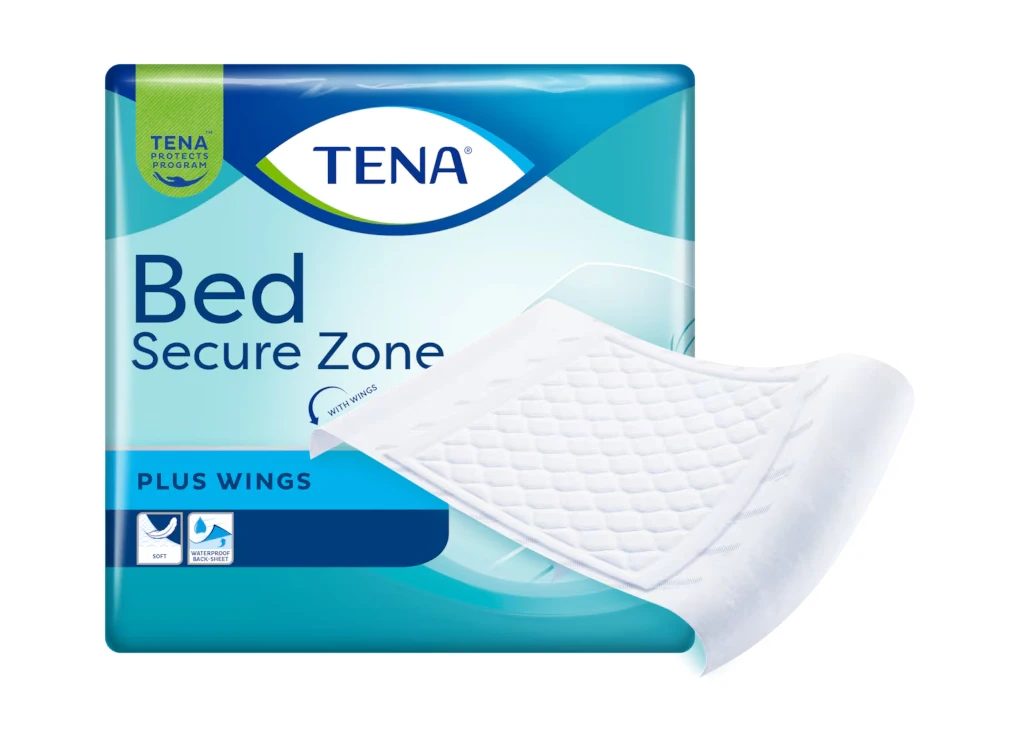 Artikelbild 1 des Artikels “Tena Bed Plus Wings Krankenunterlagen mit Flügel, 4x20 Stück “