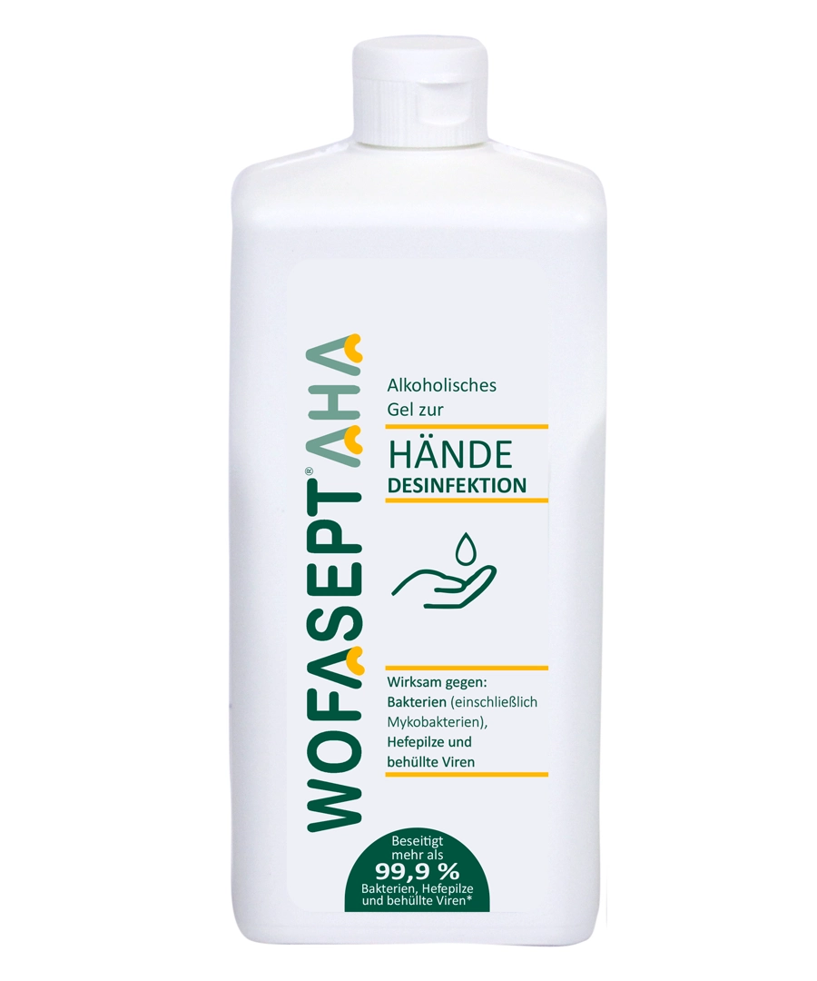 Artikelbild 1 des Artikels “Händedesinfektion, Wofasept AHA Alkoholisches Gel, 1 L “
