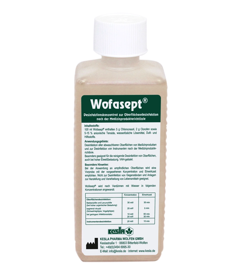 Artikelbild 1 des Artikels “Wofasept Instrumenten- und Flächendesinfektion, 250 ml “