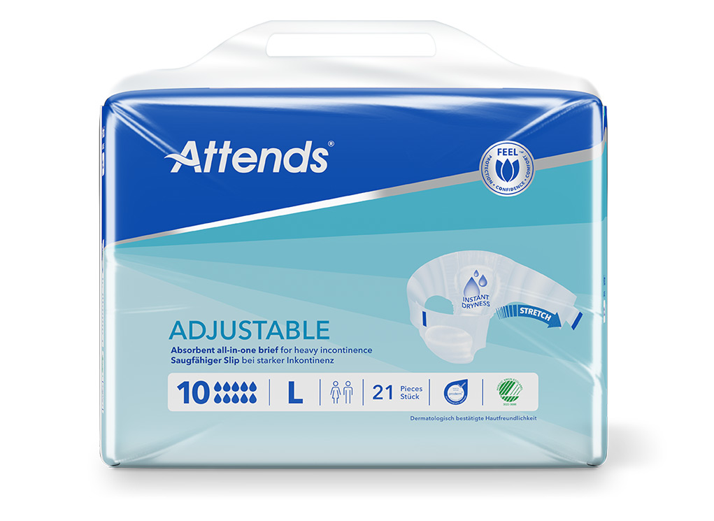 Artikelbild 2 des Artikels “Attends Adjustable 10 Large Hüftbundslip, 21 Stück “