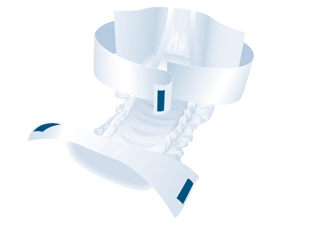 Artikelbild 2 des Artikels “Attends Flex 8 L Inkontinenzslips mit Hüftgürtel, 4x28 Stück “