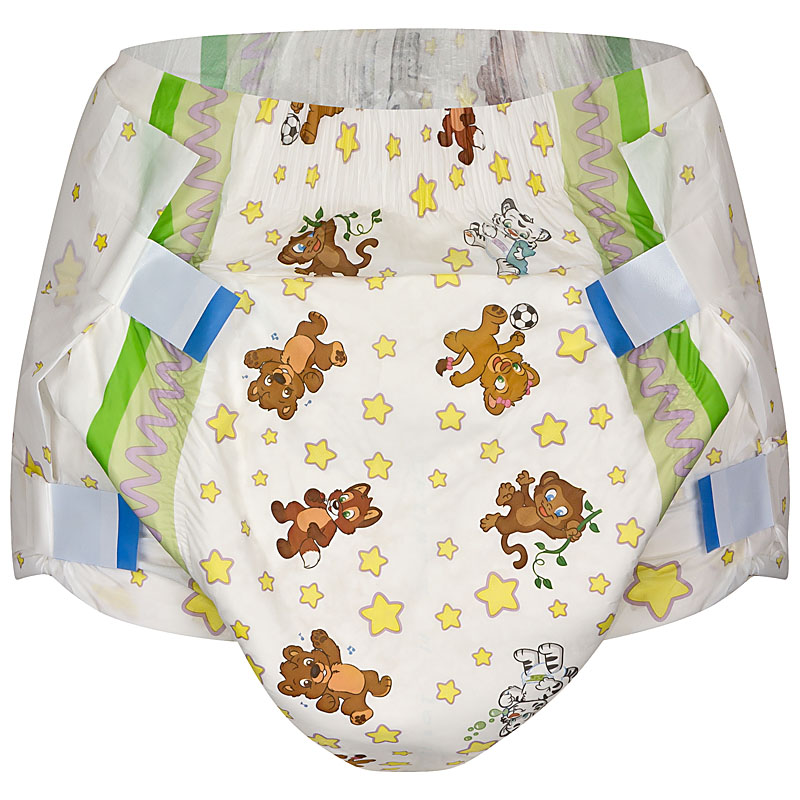 Artikelbild 2 des Artikels “Crinklz Windeln für Erwachsene, Motiv Tiere, Gr. L “