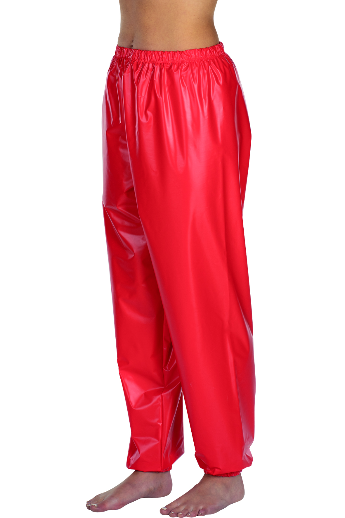 Artikelbild 2 des Artikels “PVC-Schlafanzug-Hose suprima 9613, lang 003 rot (0,13 mm) | L (Hüftumfang 105 bis 112 cm)“