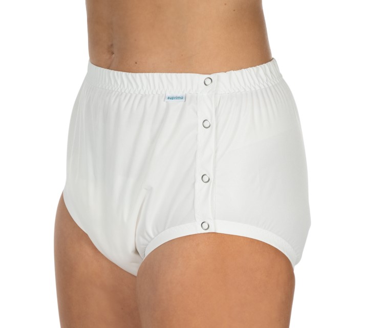 Artikelbild 2 des Artikels “PU-Inkontinenz-Slip suprima 1288, knöpfbar, weiß M (Hüftumfang 97 bis 104 cm)“