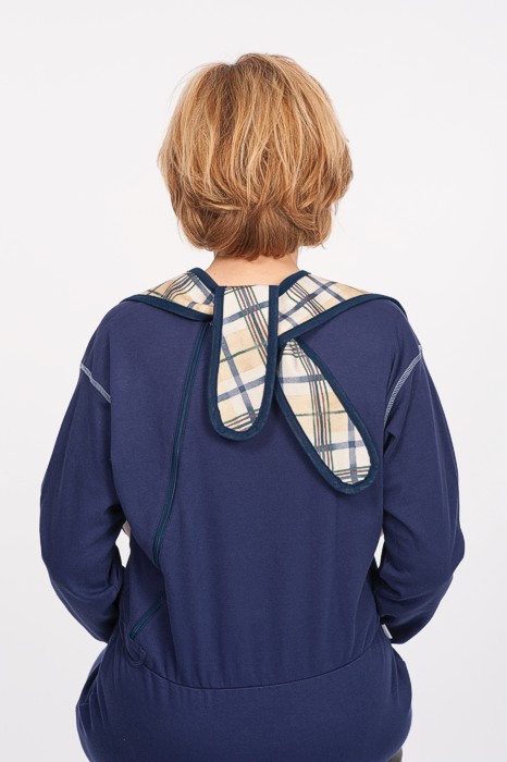 Artikelbild 2 des Artikels “Latz mit Schlaufen/Schlitzverschluss suprima 5581, Polyester “