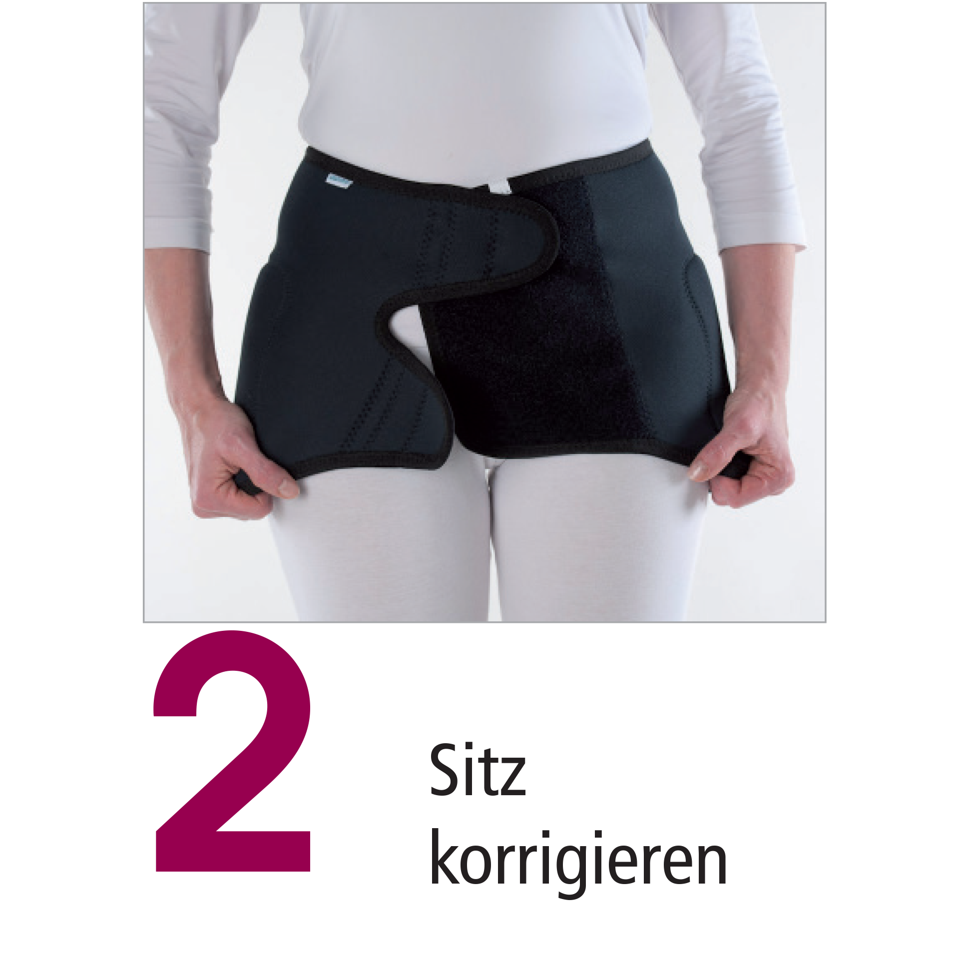 Artikelbild 3 des Artikels “Hüftschutzgürtel PHYSIOprotect suprima 1491, anthrazit XL (Hüftumfang 113 bis 121 cm)“